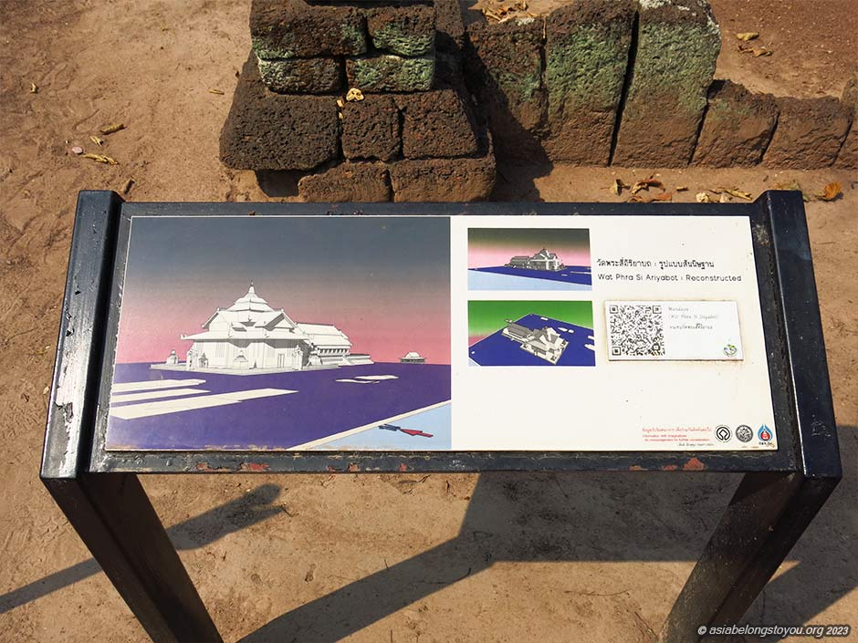 Ват Пхра Си Ириябот, реконструкция