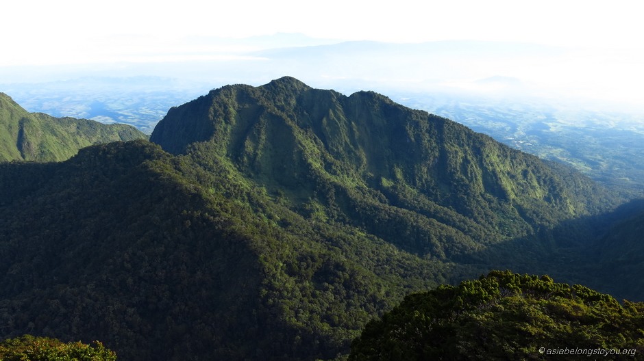 вид на Mt.Kitanglad